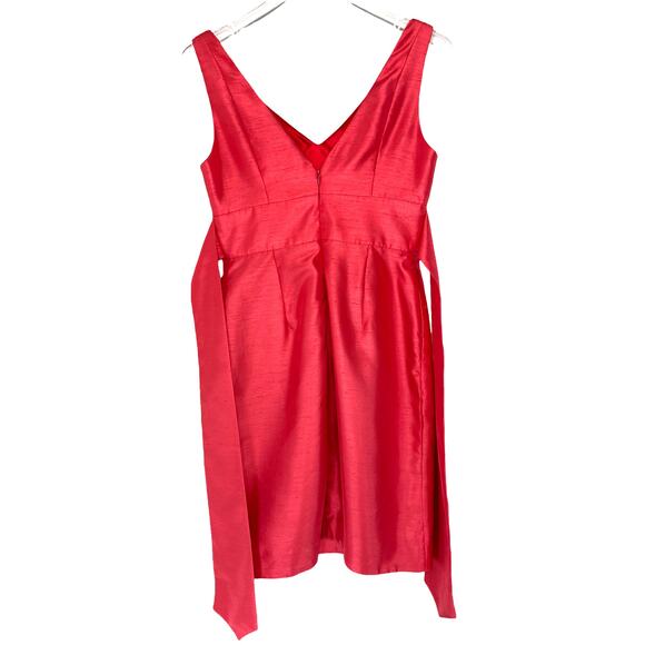 Jenny Yoo Collection Pink Sleeveless V-Neck Formal Sleeveless Short Dress Size 4 - Picture 6 of 8